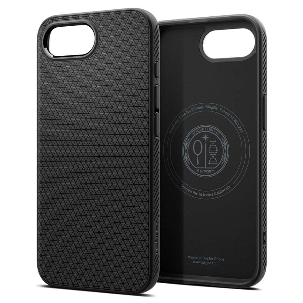 Pokrowiec Spigen Liquid Air czarny Apple iPhone 17e / 9