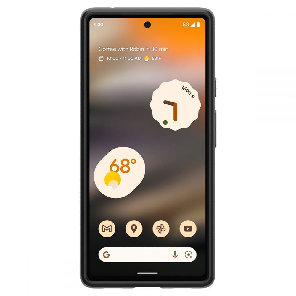 Pokrowiec Spigen Liquid Air czarny Google Pixel 6a / 3