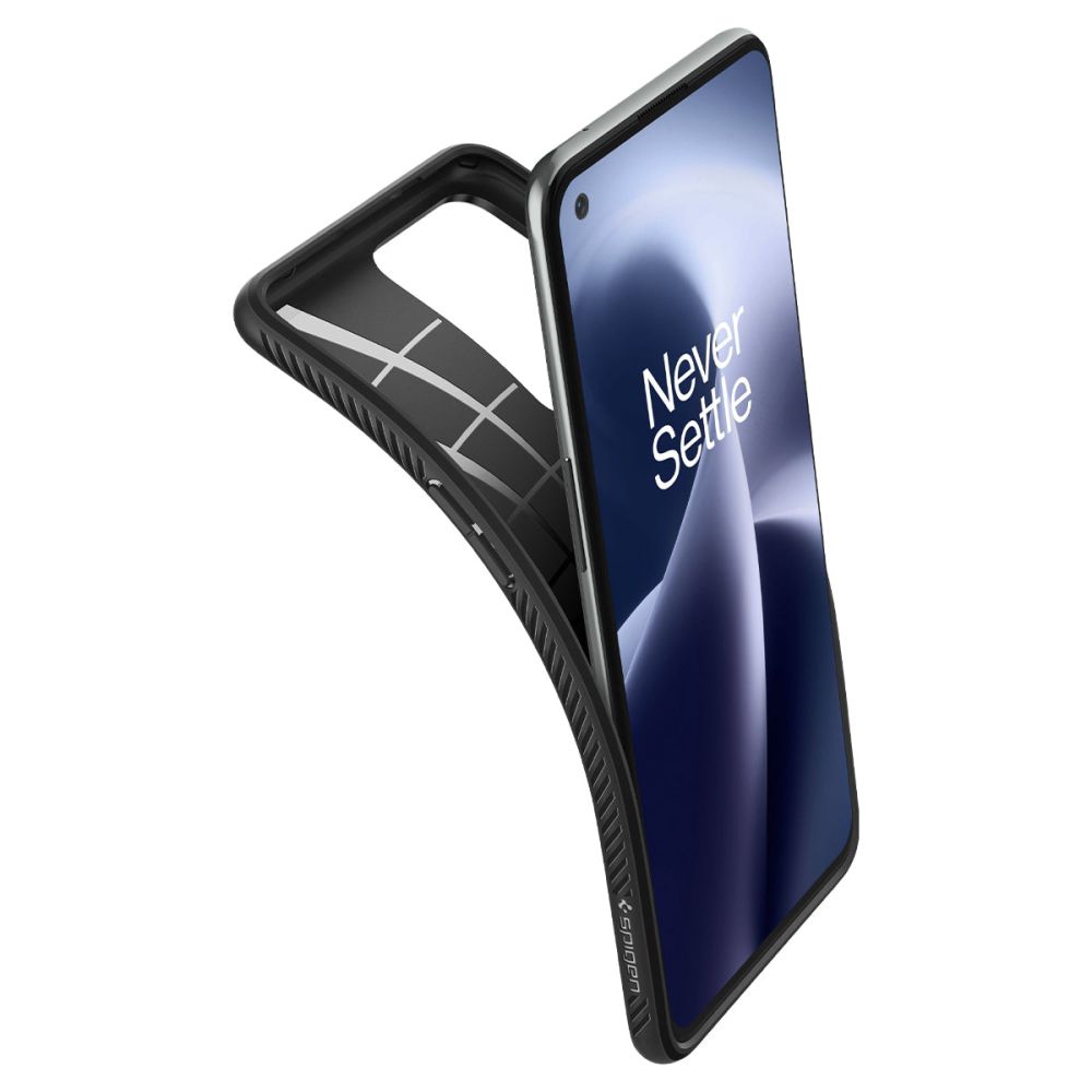 Pokrowiec Spigen Liquid Air czarny OnePlus Nord 2T 5G / 8
