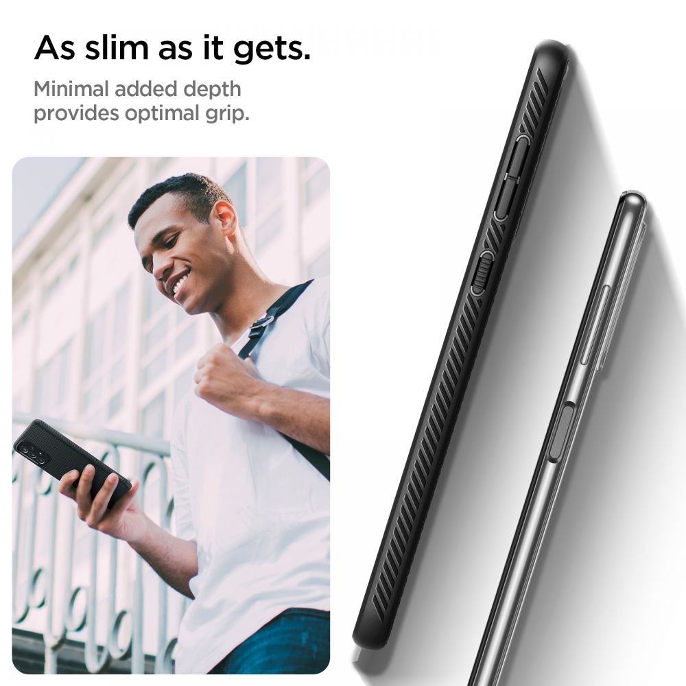 Pokrowiec Spigen Liquid Air czarny Samsung Galaxy A33 5G / 4