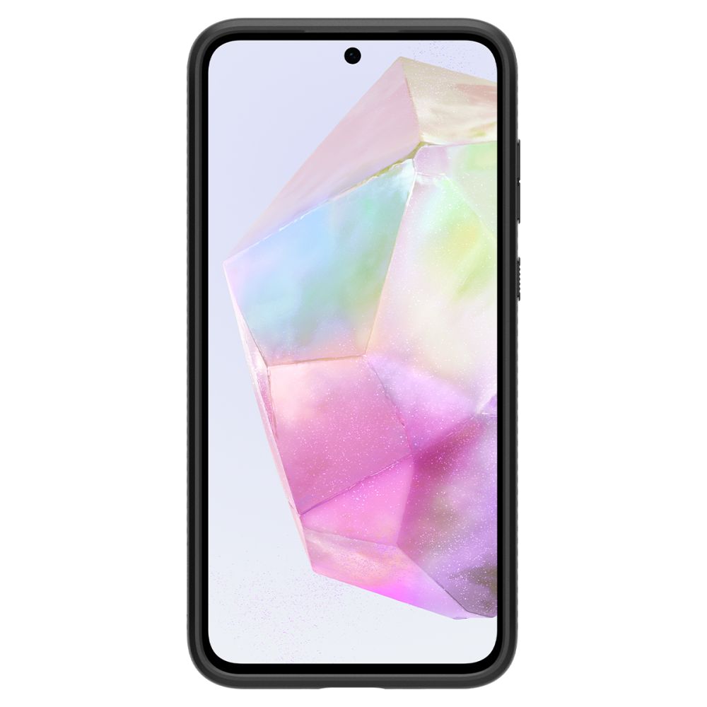 Pokrowiec Spigen Liquid Air czarny Samsung Galaxy A35 5G / 3 Pokrowiec Spigen Liquid Air czarny Samsung Galaxy A35 5G / 3
