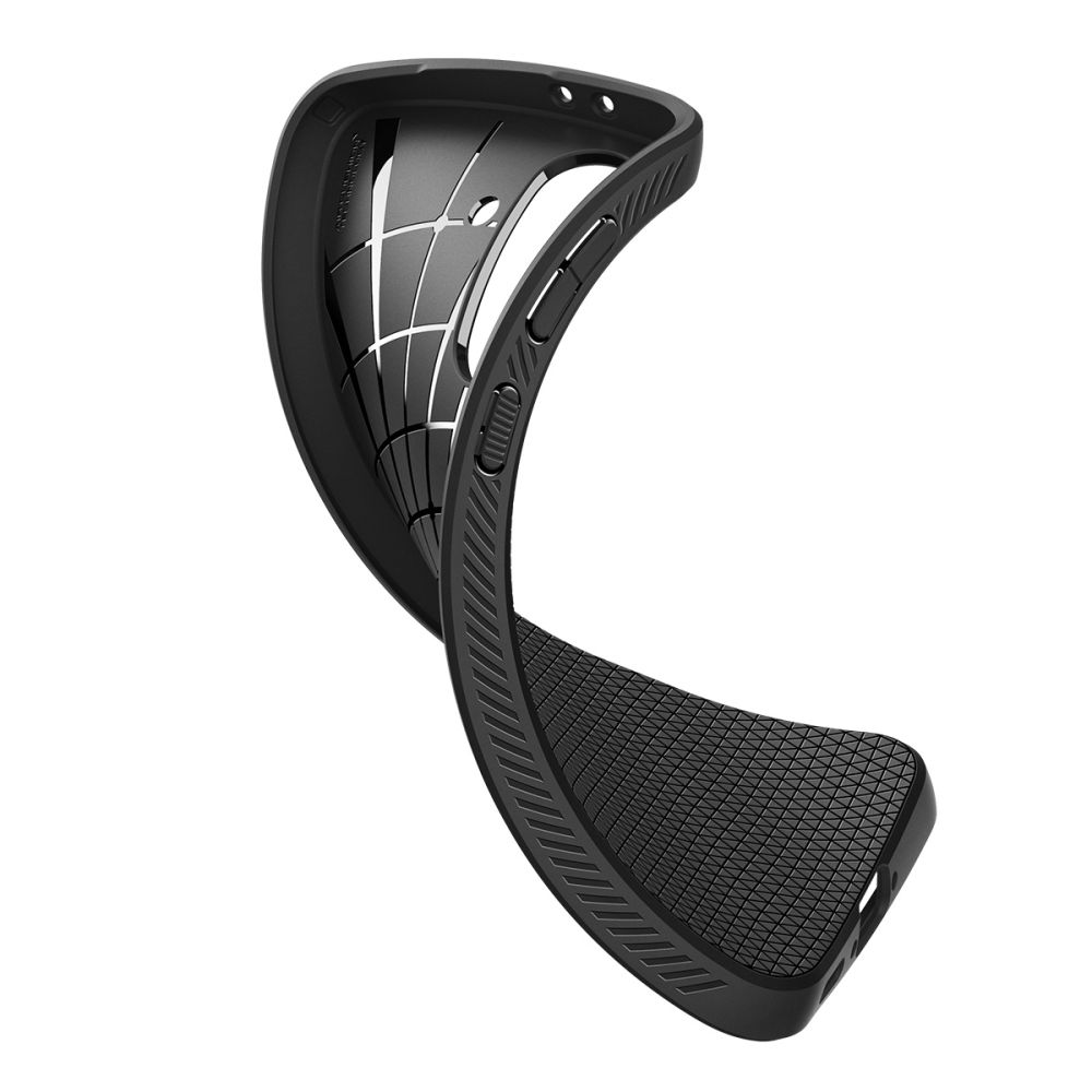 Pokrowiec Spigen Liquid Air czarny Samsung Galaxy A36 5G / 9 Pokrowiec Spigen Liquid Air czarny Samsung Galaxy A36 5G / 9