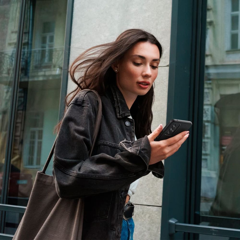 Pokrowiec Spigen Liquid Air czarny Samsung Galaxy A53 5G / 5