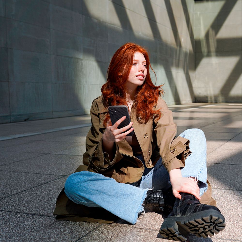 Pokrowiec Spigen Liquid Air czarny Samsung Galaxy A54 5G / 10