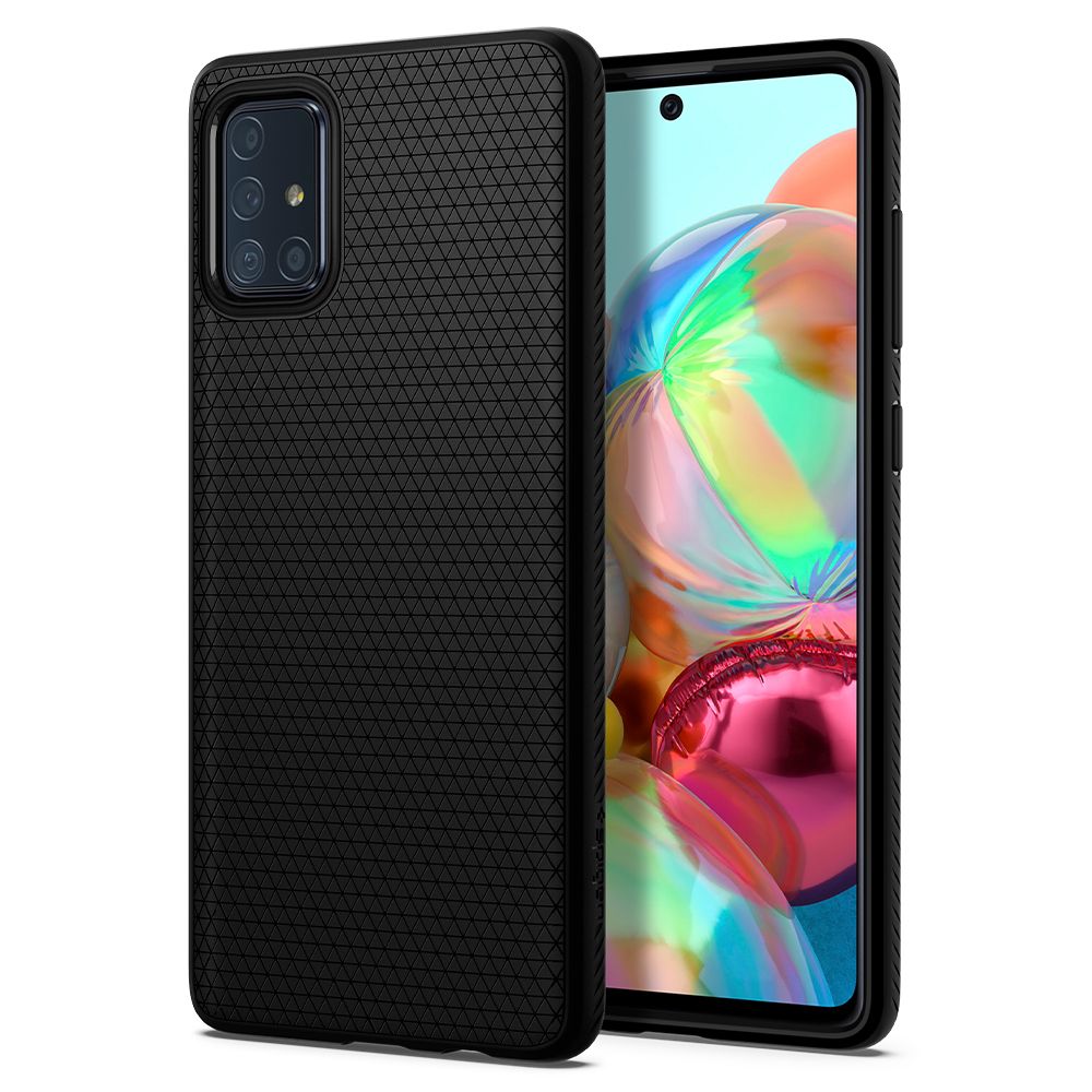 Pokrowiec Spigen Liquid Air czarny Samsung Galaxy A71