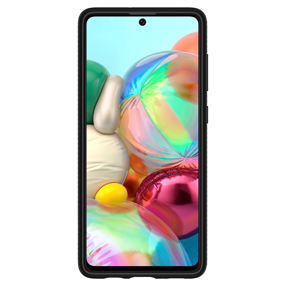 Pokrowiec Spigen Liquid Air czarny Samsung Galaxy A71 / 4