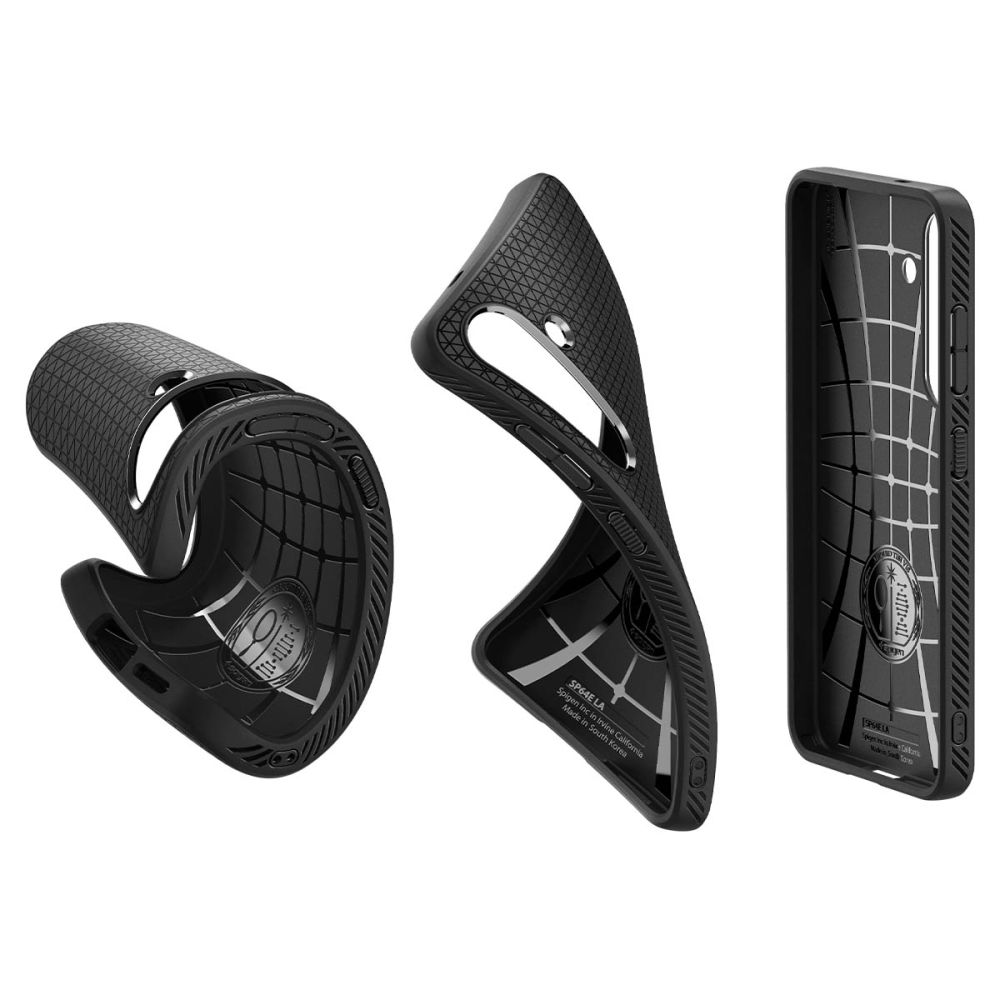 Pokrowiec Spigen Liquid Air czarny Samsung Galaxy S25 / 10 Pokrowiec Spigen Liquid Air czarny Samsung Galaxy S25 / 10