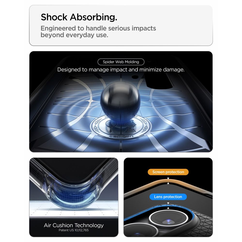 Pokrowiec Spigen Liquid Air czarny Samsung Galaxy S26 / 9 Pokrowiec Spigen Liquid Air czarny Samsung Galaxy S26 / 9