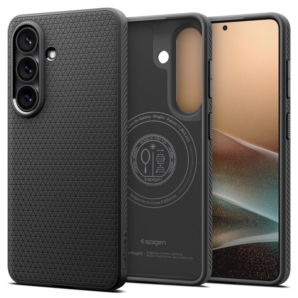 Pokrowiec Spigen Liquid Air czarny Samsung Galaxy S26 Pokrowiec Spigen Liquid Air czarny Samsung Galaxy S26