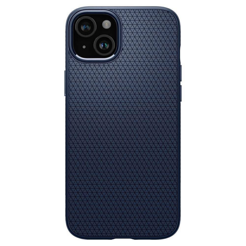Pokrowiec Spigen Liquid Air granatowy Apple iPhone 16 / 9 Pokrowiec Spigen Liquid Air granatowy Apple iPhone 16 / 9