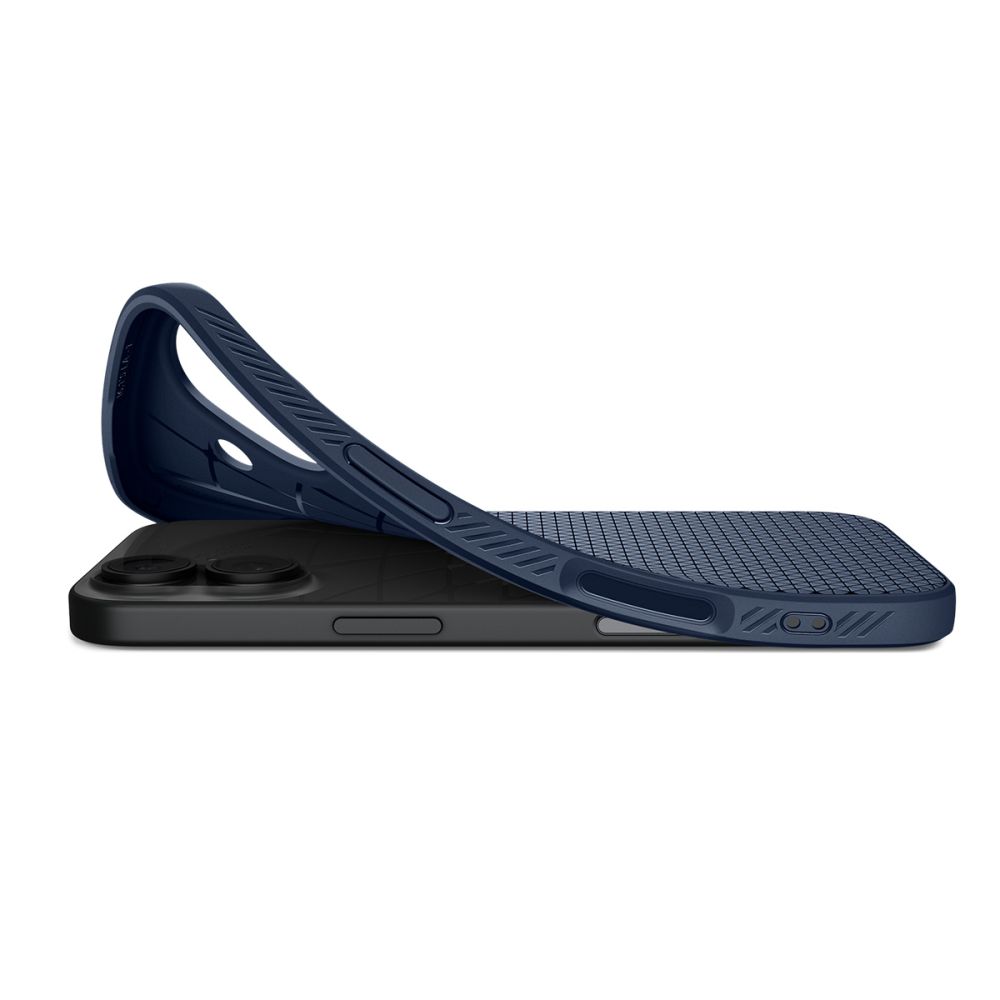 Pokrowiec Spigen Liquid Air granatowy Apple iPhone 17 / 8