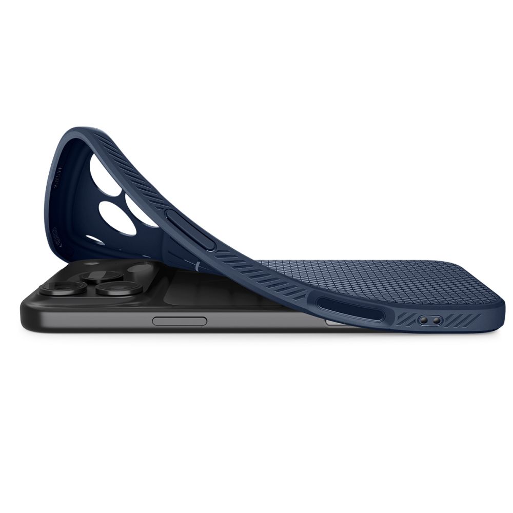 Pokrowiec Spigen Liquid Air granatowy Apple iPhone 17 Pro / 8