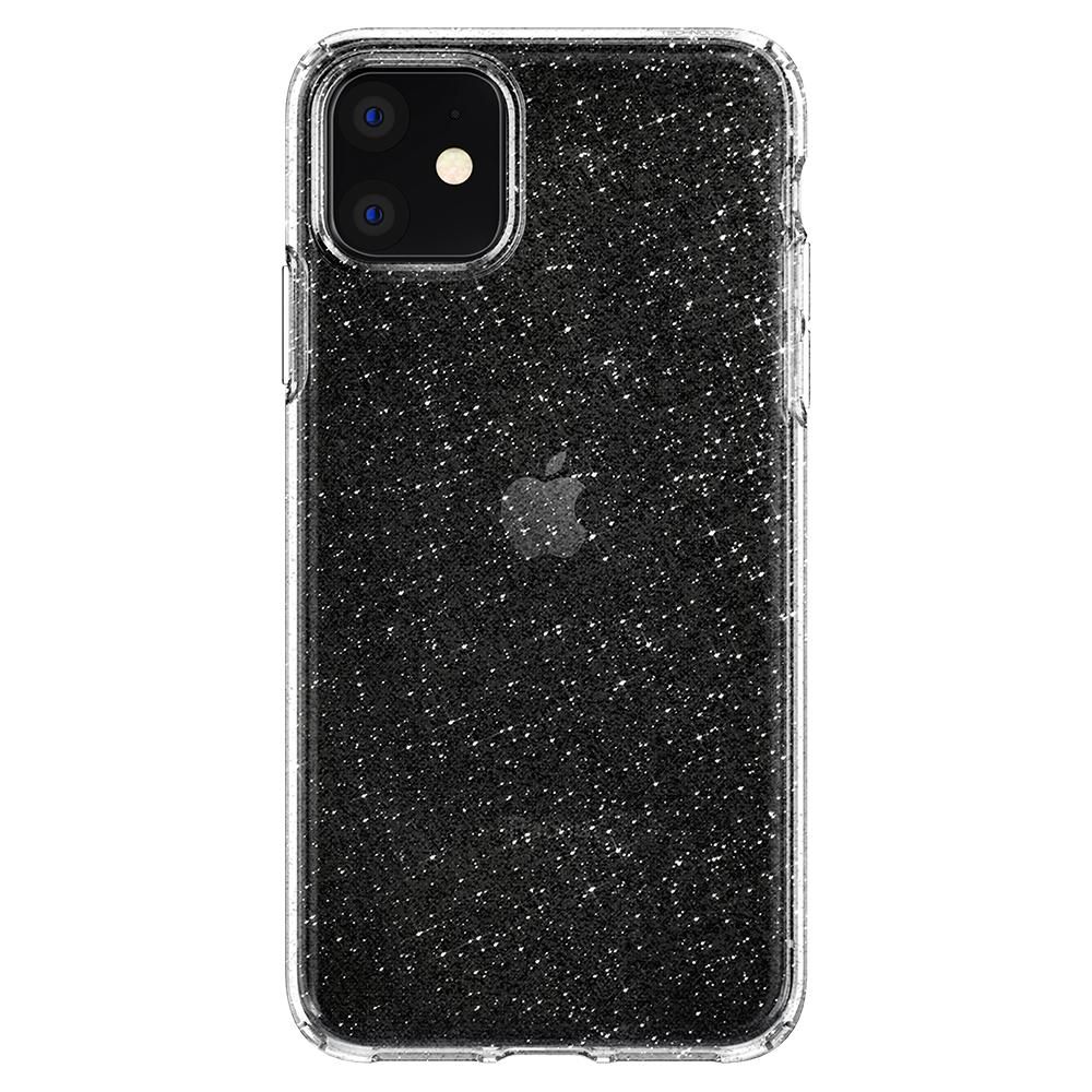 Pokrowiec Spigen Liquid Crystal Glitter przeroczysty Apple iPhone 11 / 6