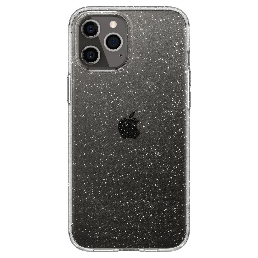 Pokrowiec Spigen Liquid Crystal Glitter przeroczysty Apple iPhone 12 / 2