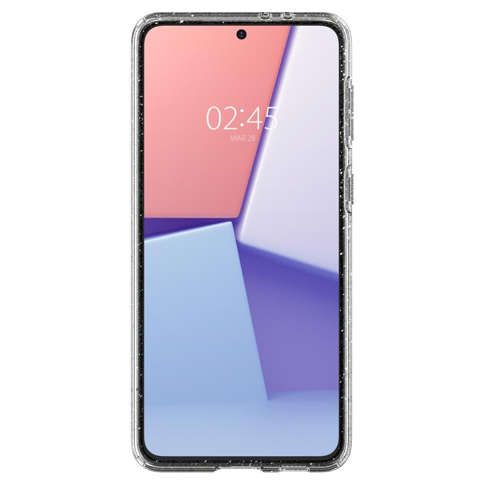 Pokrowiec Spigen Liquid Crystal Glitter prze�roczysty Samsung s21 / 3