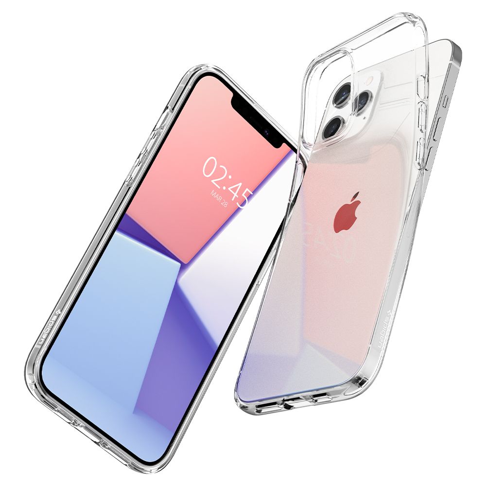 Pokrowiec Spigen Liquid Crystal przeroczysty Apple iPhone 12 / 8