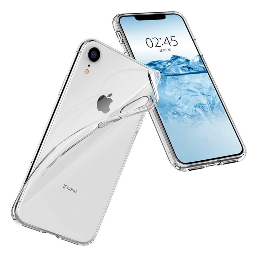 Pokrowiec Spigen Liquid Crystal prze�roczysty Apple iPhone XR / 7
