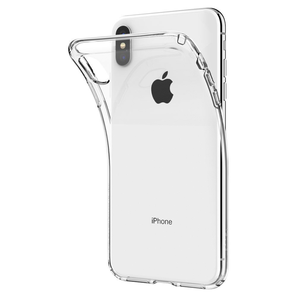 Pokrowiec Spigen Liquid Crystal przeroczysty Apple iPhone XS / 5