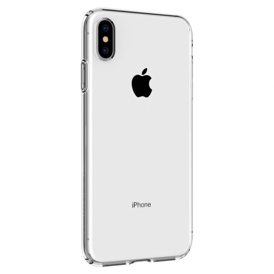 Pokrowiec Spigen Liquid Crystal prze�roczysty Apple iPhone XS Max / 3