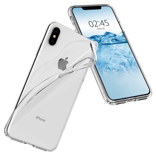 Pokrowiec Spigen Liquid Crystal przeroczysty Apple iPhone XS Max / 6