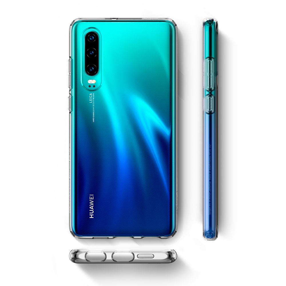 Pokrowiec Spigen Liquid Crystal prze�roczysty Huawei P30 / 10