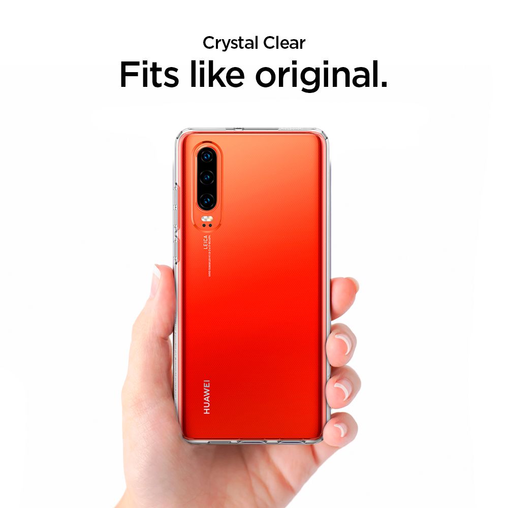 Pokrowiec Spigen Liquid Crystal prze�roczysty Huawei P30 / 11