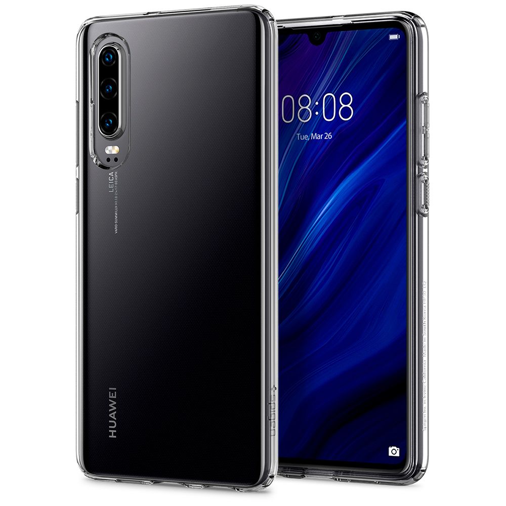Pokrowiec Spigen Liquid Crystal prze�roczysty Huawei P30 / 6