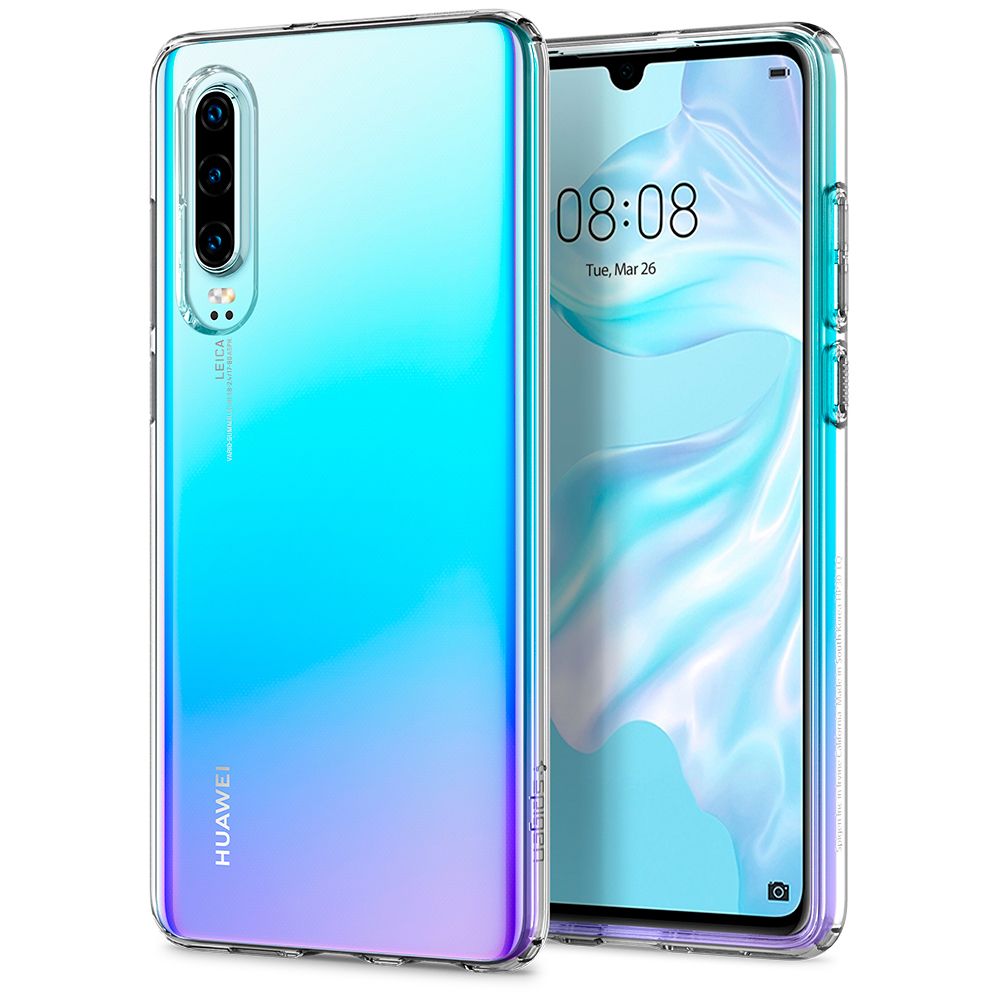 Pokrowiec Spigen Liquid Crystal prze�roczysty Huawei P30 / 7