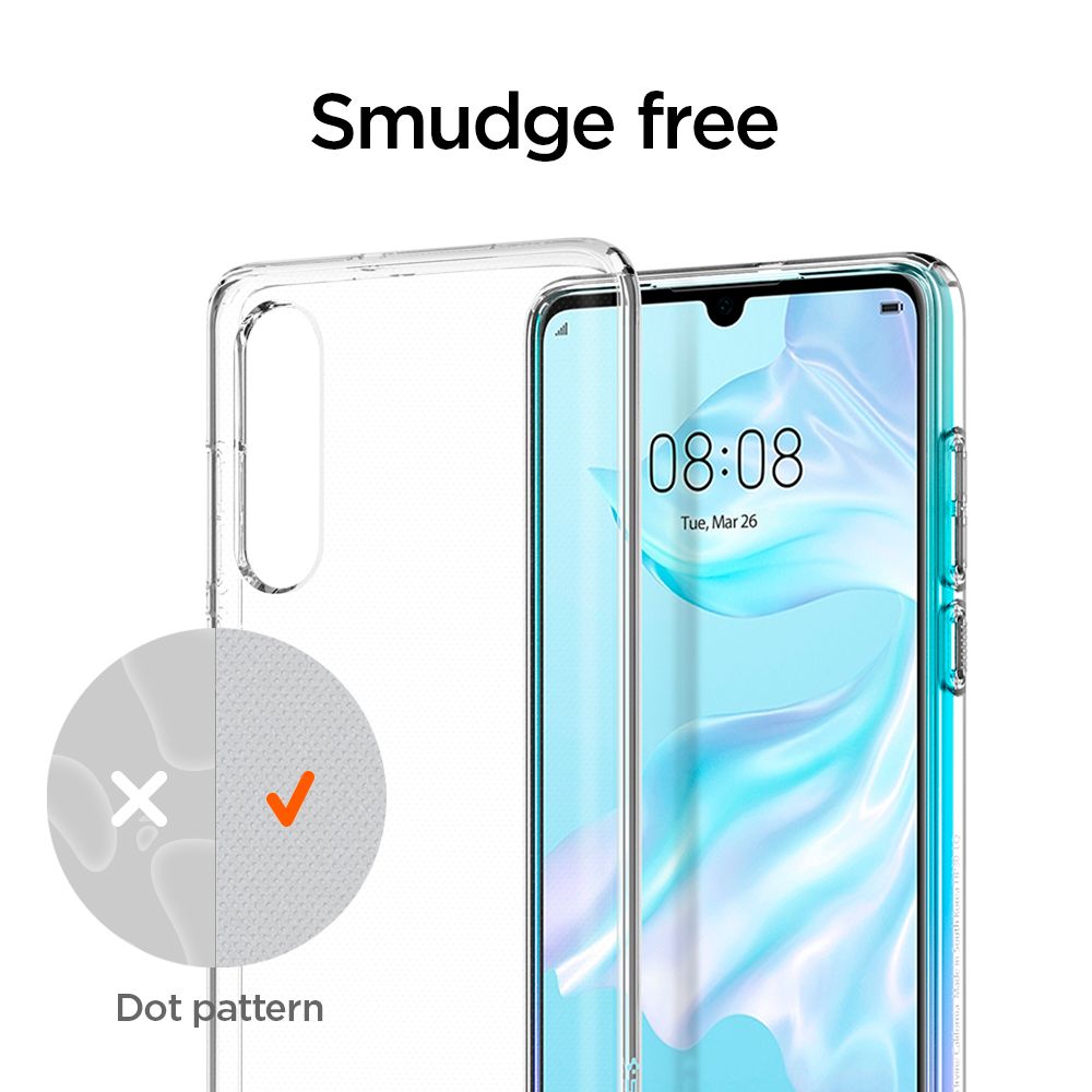 Pokrowiec Spigen Liquid Crystal prze�roczysty Huawei P30 / 8