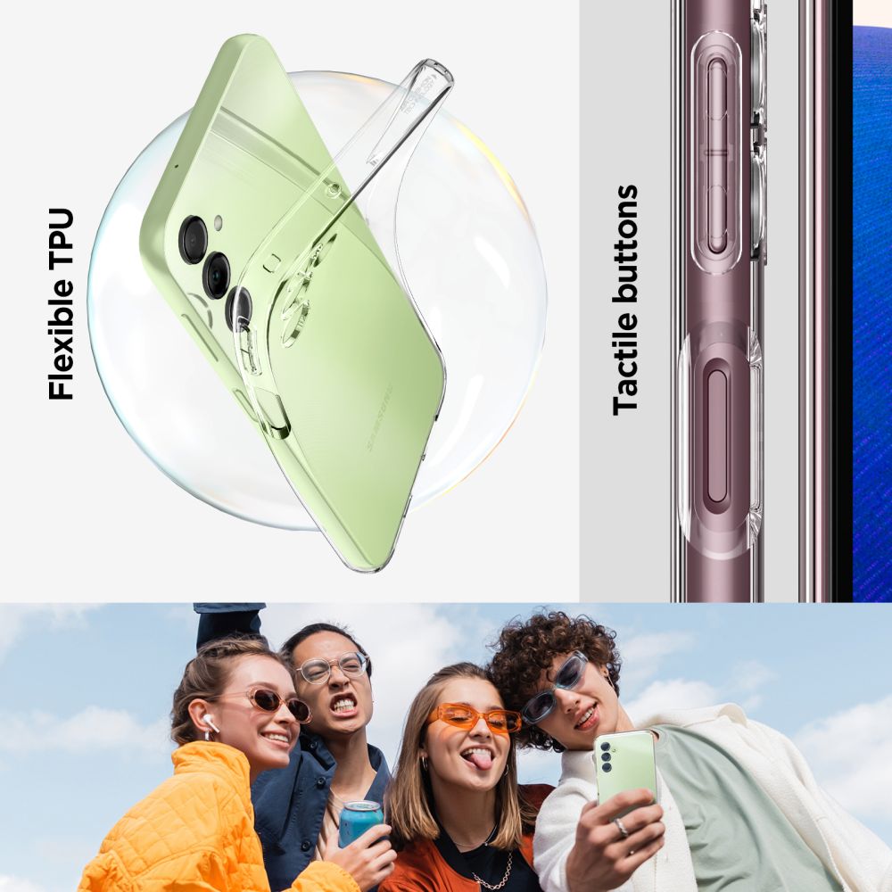 Pokrowiec Spigen Liquid Crystal prze�roczysty Samsung Galaxy A14 5G / 10