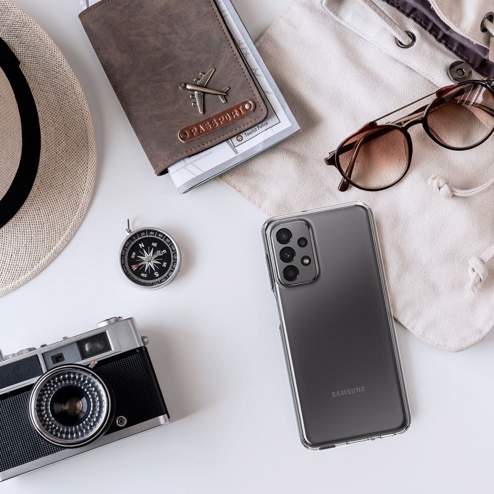 Pokrowiec Spigen Liquid Crystal przeźroczysty Samsung Galaxy A23 5G / 10 Pokrowiec Spigen Liquid Crystal przeźroczysty Samsung Galaxy A23 5G / 10