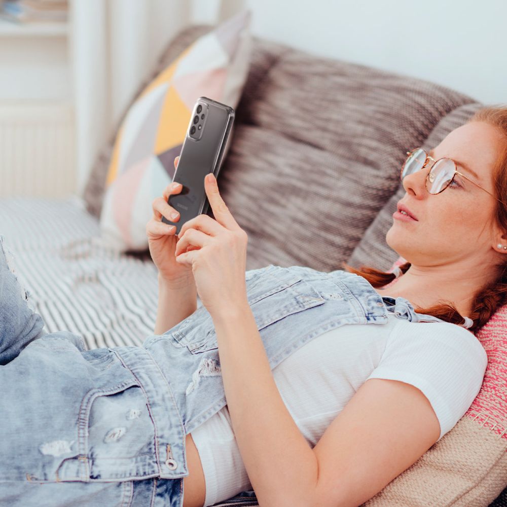 Pokrowiec Spigen Liquid Crystal przeźroczysty Samsung Galaxy A23 5G / 8 Pokrowiec Spigen Liquid Crystal przeźroczysty Samsung Galaxy A23 5G / 8