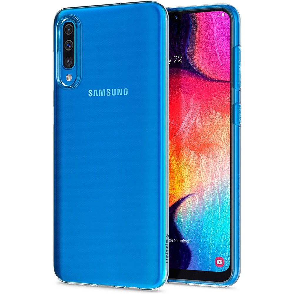 Pokrowiec Spigen Liquid Crystal prze�roczysty Samsung Galaxy A30s