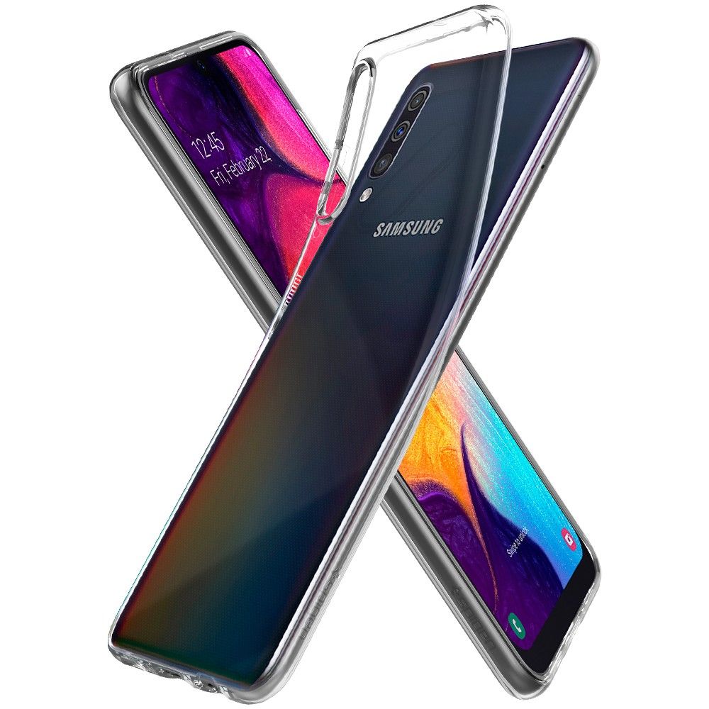 Pokrowiec Spigen Liquid Crystal prze�roczysty Samsung Galaxy A30s / 12