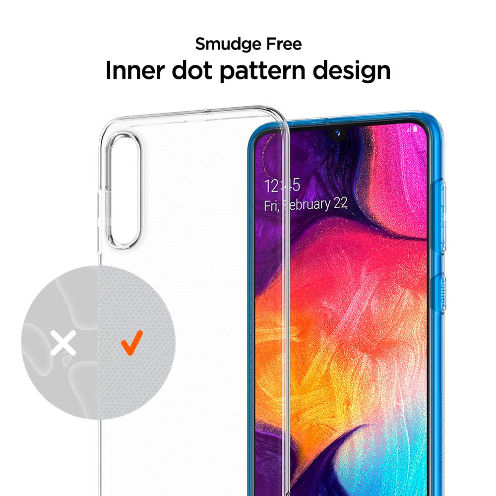 Pokrowiec Spigen Liquid Crystal prze�roczysty Samsung Galaxy A30s / 4
