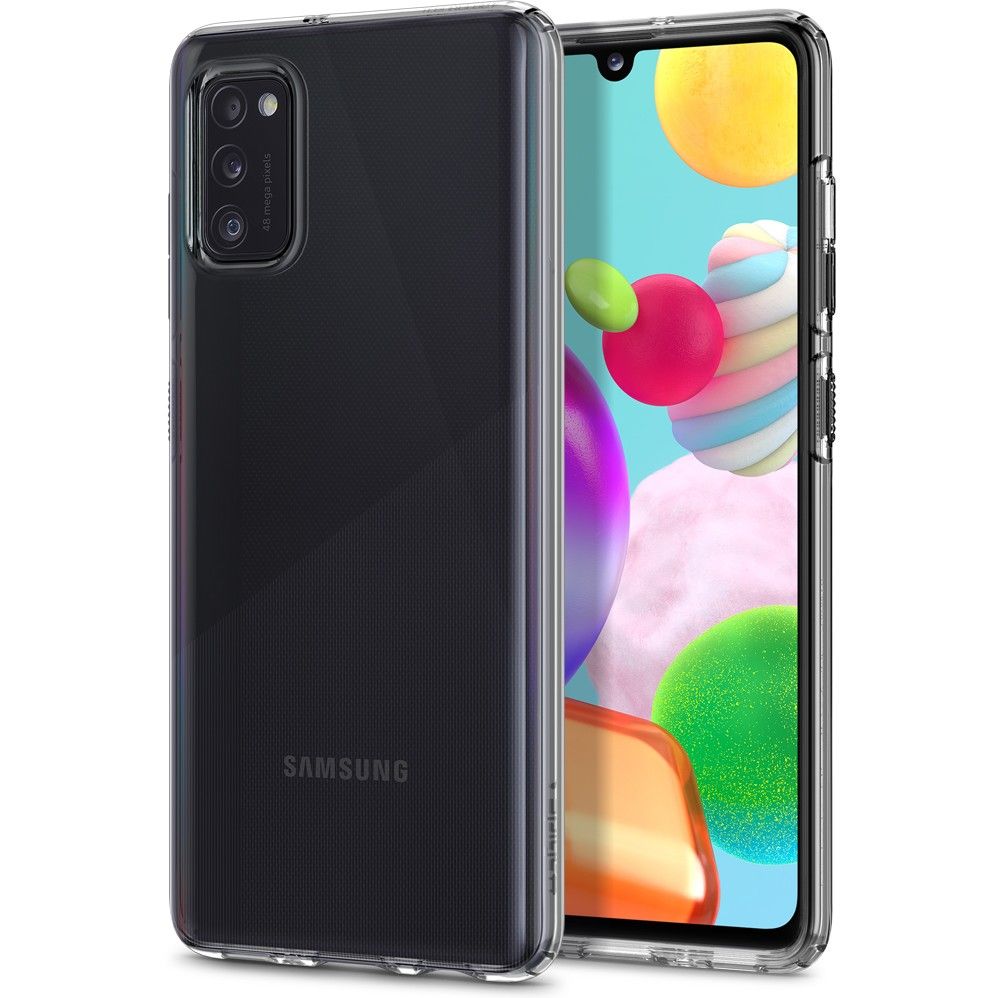 Pokrowiec Spigen Liquid Crystal prze�roczysty Samsung Galaxy A41 / 7