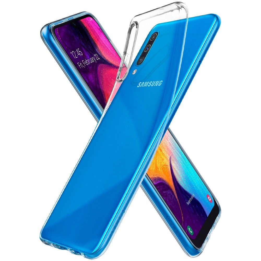Pokrowiec Spigen Liquid Crystal prze�roczysty Samsung Galaxy A50 / 11