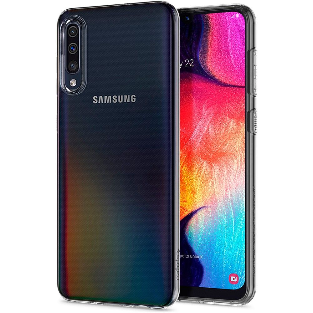 Pokrowiec Spigen Liquid Crystal prze�roczysty Samsung Galaxy A50 / 8