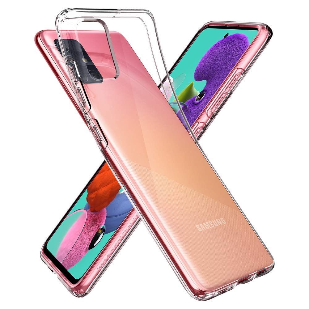 Pokrowiec Spigen Liquid Crystal prze�roczysty Samsung Galaxy A71 / 6