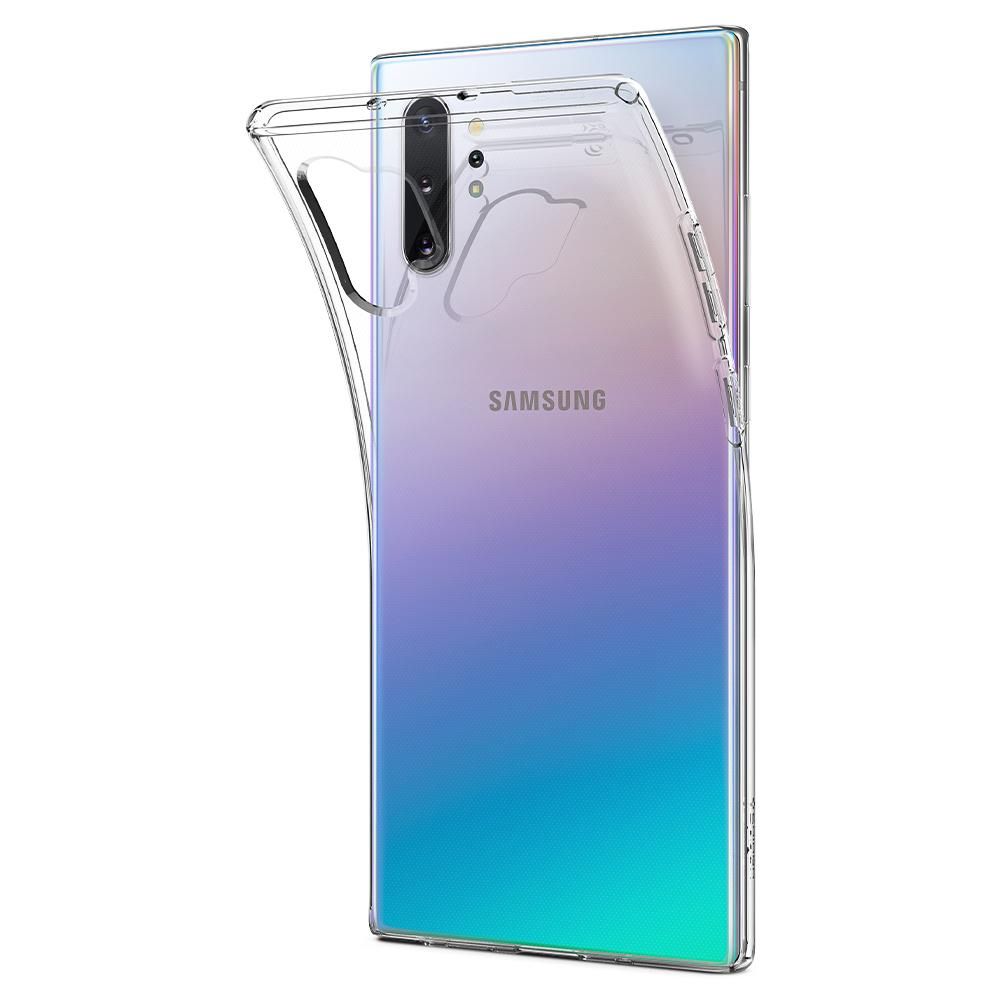 Pokrowiec Spigen Liquid Crystal prze�roczysty Samsung Galaxy Note 10 Plus / 12