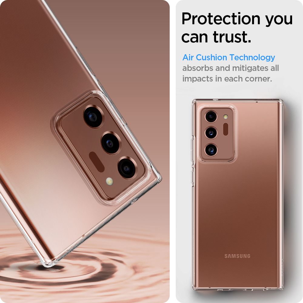 Pokrowiec Spigen Liquid Crystal przeźroczysty Samsung Galaxy Note 20 Ultra / 10 Pokrowiec Spigen Liquid Crystal przeźroczysty Samsung Galaxy Note 20 Ultra / 10