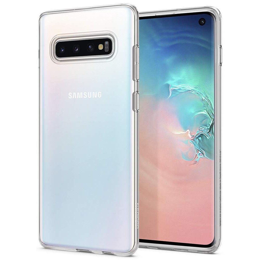 Pokrowiec Spigen Liquid Crystal prze�roczysty Samsung Galaxy S10