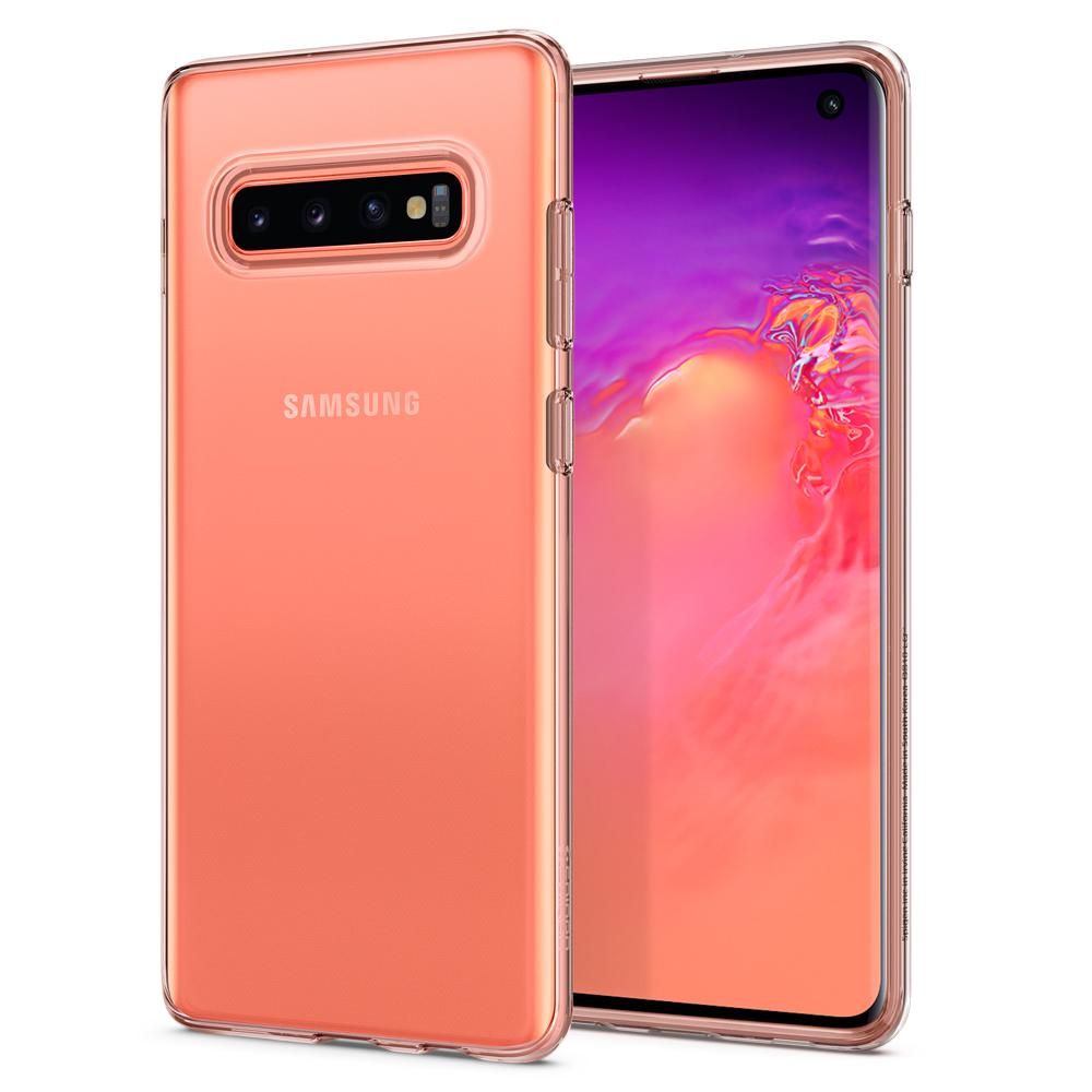 Pokrowiec Spigen Liquid Crystal prze�roczysty Samsung Galaxy S10 / 11