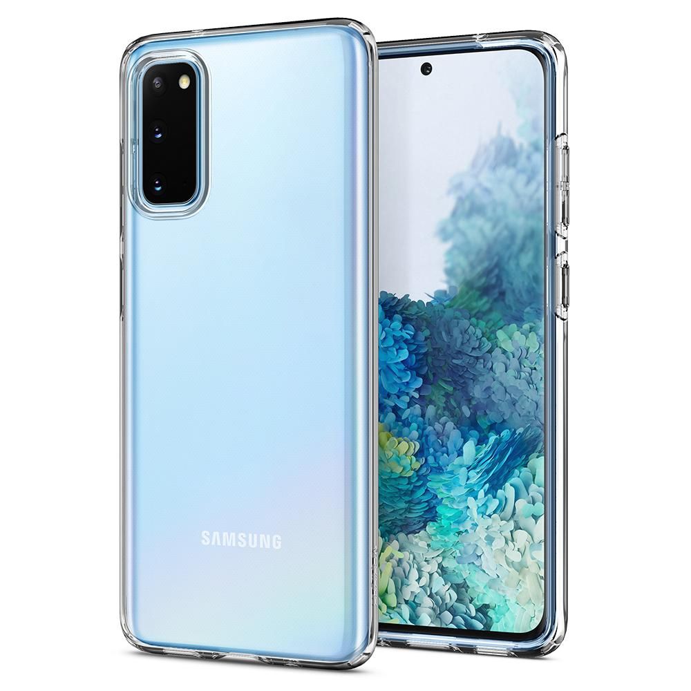 Pokrowiec Spigen Liquid Crystal przeroczysty Samsung Galaxy S20