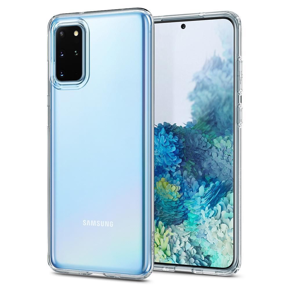 Pokrowiec Spigen Liquid Crystal przeroczysty Samsung Galaxy S20 Plus