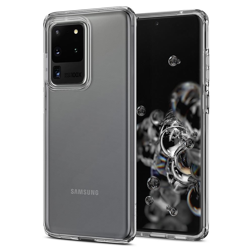 Pokrowiec Spigen Liquid Crystal przeroczysty Samsung galaxy S20 Ultra
