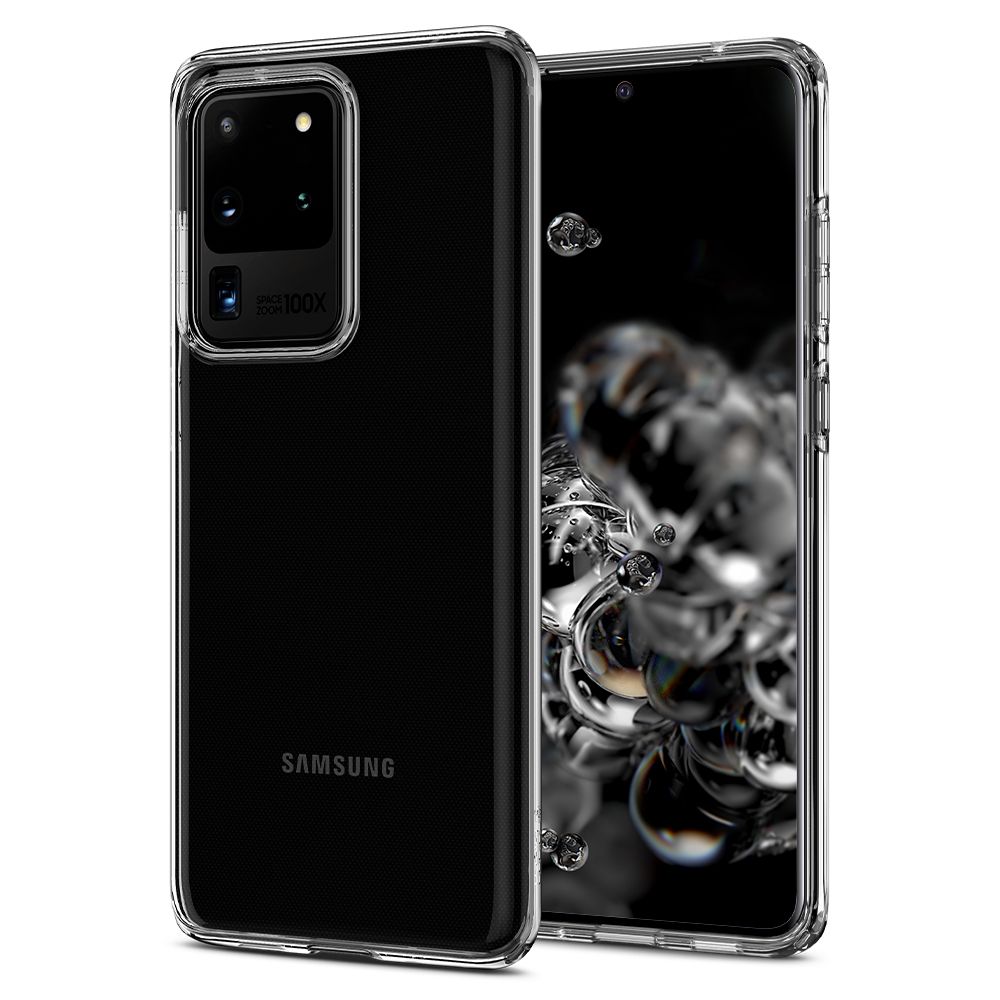 Pokrowiec Spigen Liquid Crystal przeroczysty Samsung galaxy S20 Ultra / 11