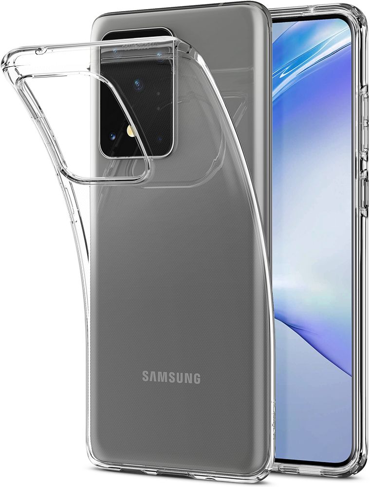 Pokrowiec Spigen Liquid Crystal przeroczysty Samsung galaxy S20 Ultra / 2