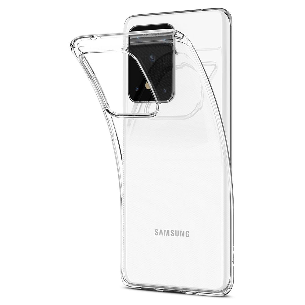 Pokrowiec Spigen Liquid Crystal przeroczysty Samsung galaxy S20 Ultra / 5