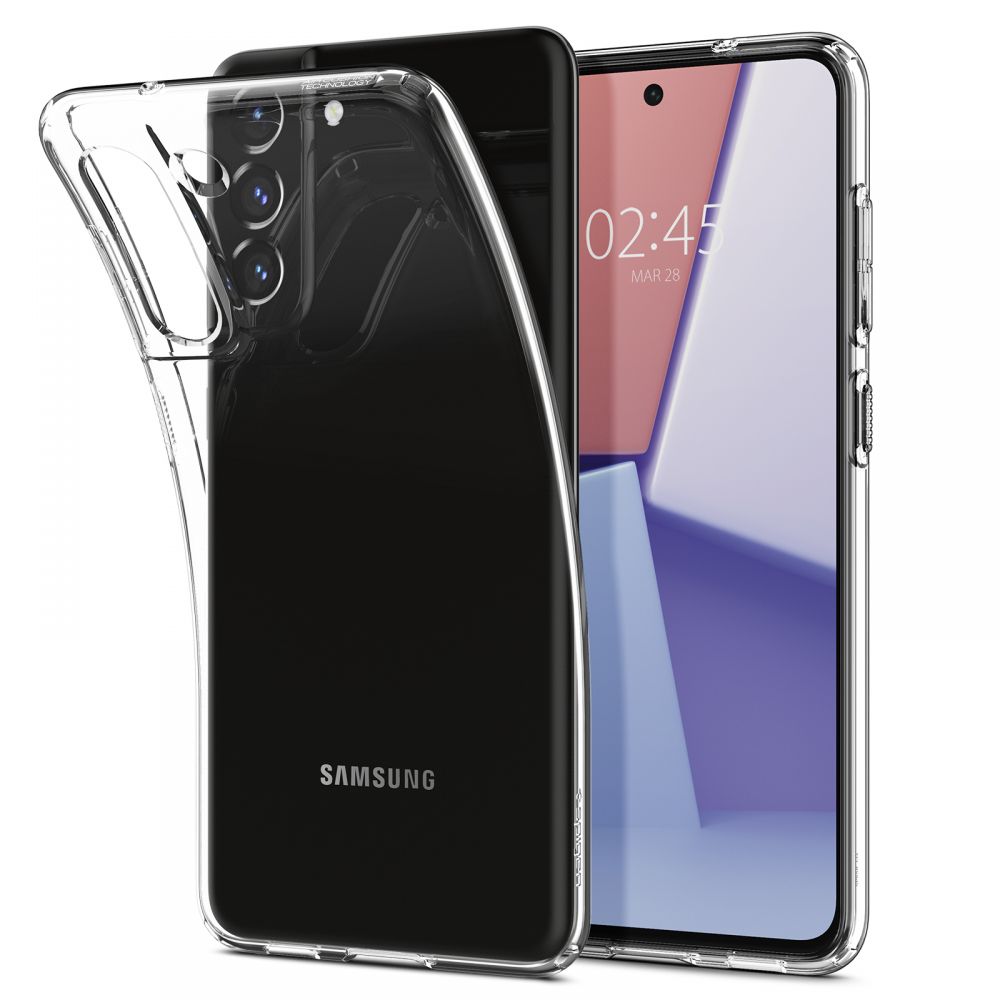 Pokrowiec Spigen Liquid Crystal przeroczysty Samsung Galaxy S21 FE 5G / 2